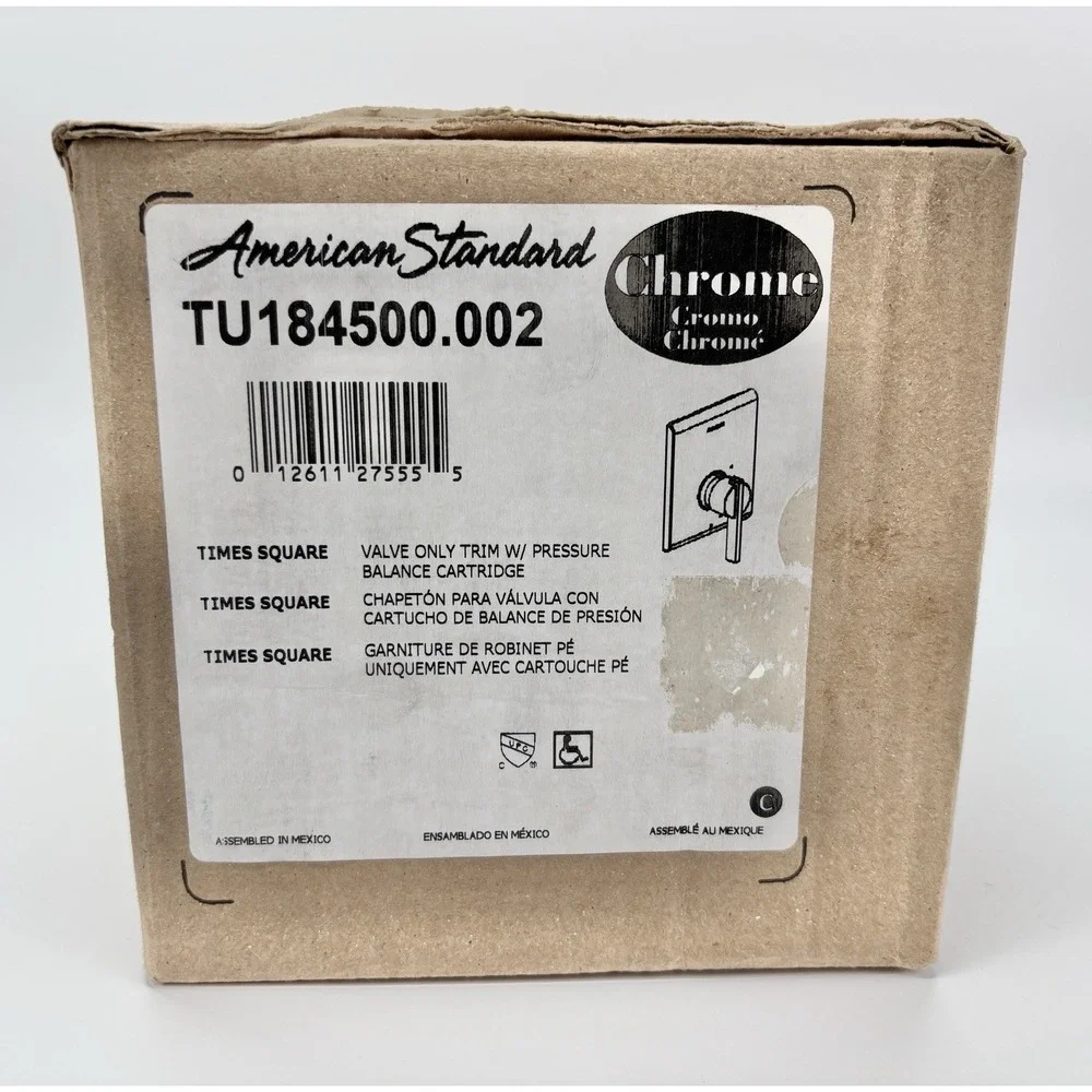 American Standard TU184500.002 Times Square Valve Only Trim Kit -Polished Chrome